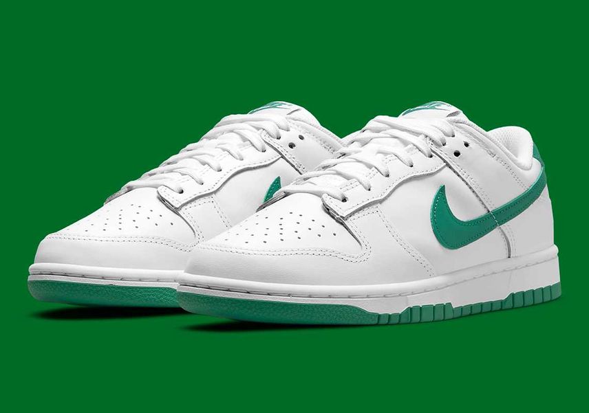 【スニダンで購入可】12/17発売 Nike WMNS Dunk Low "White/Green" 抽選/定価/販売店舗まとめ
