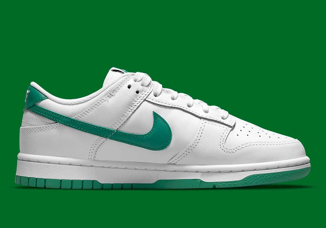 【スニダンで購入可】12/17発売 Nike WMNS Dunk Low "White/Green" 抽選/定価/販売店舗まとめ 3枚目