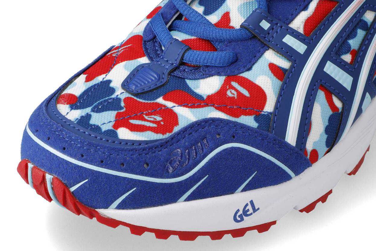 【スニダンで購入可】10/2発売 Bape® × asics GEL-1090 "France Camo"抽選/定価/販売店舗まとめ 11枚目