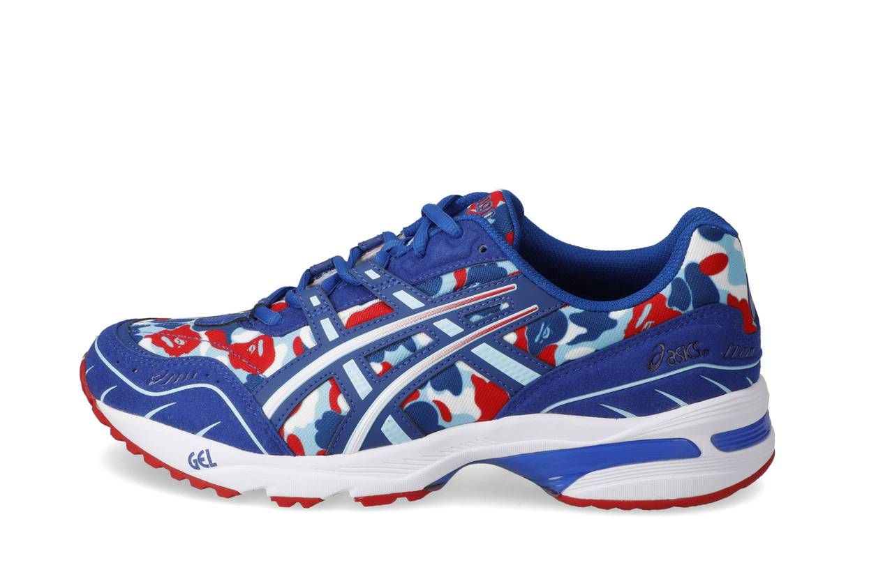 【スニダンで購入可】10/2発売 Bape® × asics GEL-1090 "France Camo"抽選/定価/販売店舗まとめ 10枚目