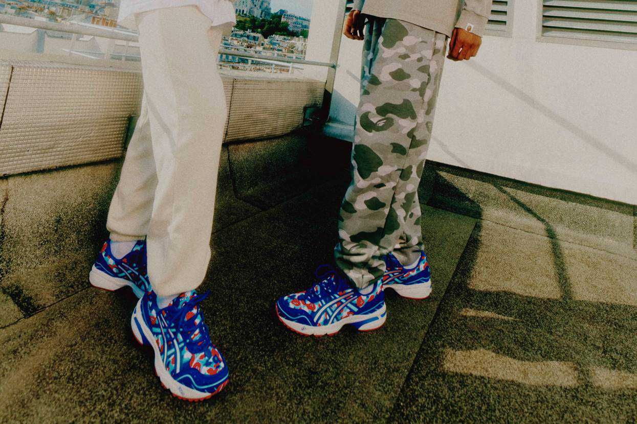 【スニダンで購入可】10/2発売 Bape® × asics GEL-1090 "France Camo"抽選/定価/販売店舗まとめ 5枚目