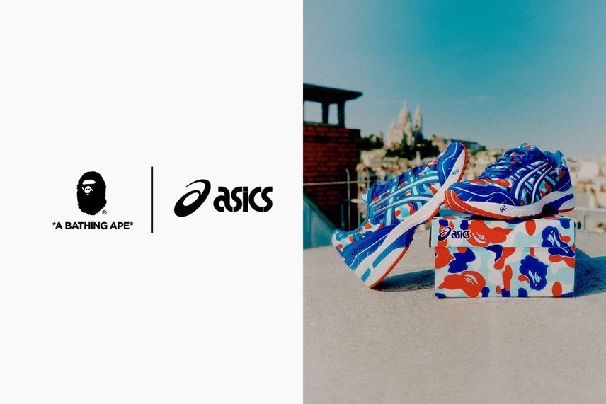【スニダンで購入可】10/2発売 Bape® × asics GEL-1090 "France Camo"抽選/定価/販売店舗まとめ