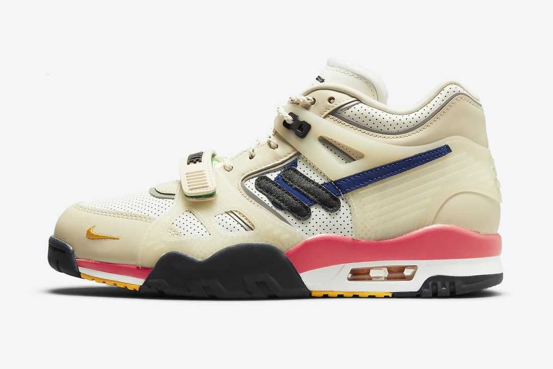 【リーク】海外10/8発売 Saquon Barkley × Nike Air Trainer 3 "Pearl White Neptune Green"抽選/定価/販売店舗まとめ 5枚目