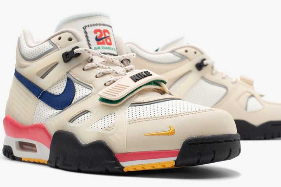 【リーク】海外10/8発売 Saquon Barkley × Nike Air Trainer 3 "Pearl White Neptune Green"抽選/定価/販売店舗まとめ 3枚目