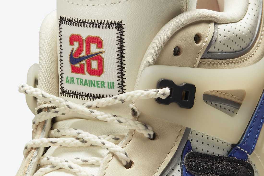 【リーク】海外10/8発売 Saquon Barkley × Nike Air Trainer 3 "Pearl White Neptune Green"抽選/定価/販売店舗まとめ 11枚目