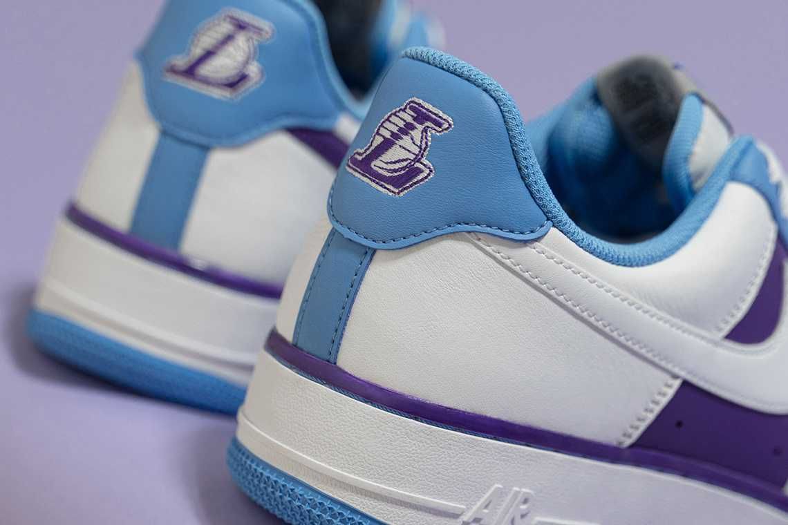 【販売リンクあり】10/27発売 NBA × Nike Air Force 1 "Lakers" 抽選/定価/販売店舗まとめ 3枚目