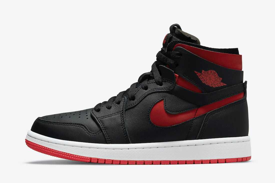 【スニダンで購入可】近日発売 Nike WMNS Air Jordan 1 Zoom CMFT "Bred" 抽選/定価/販売店舗まとめ 2枚目