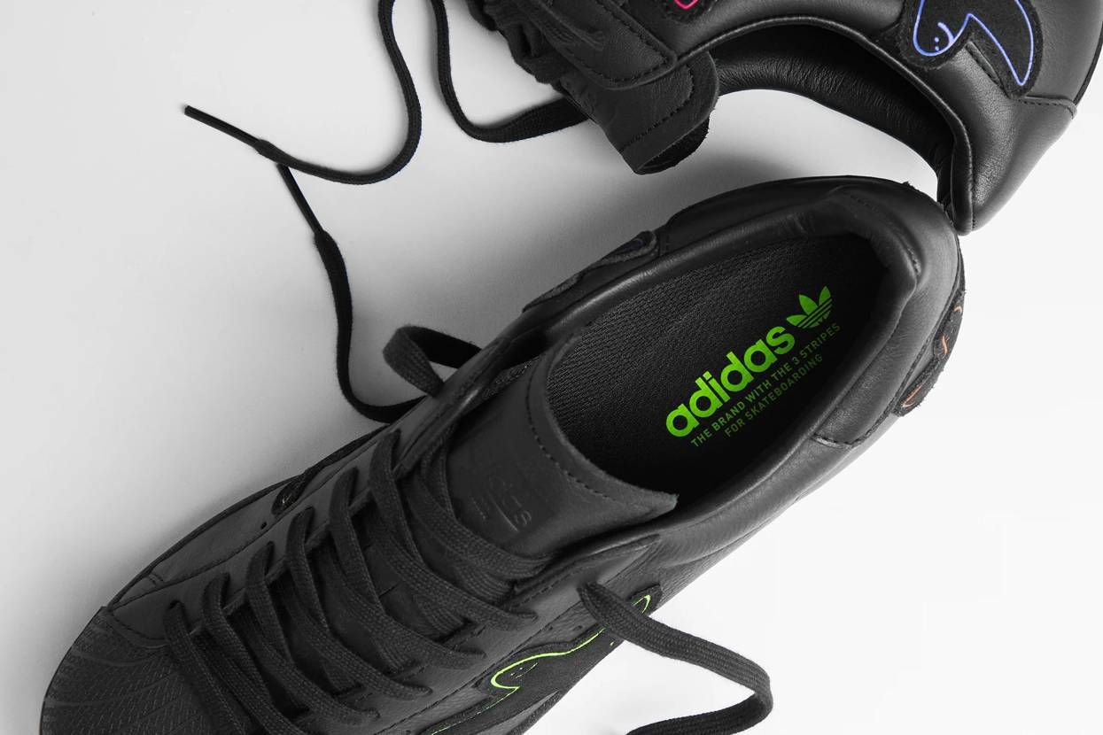 【販売リンクあり】1/15発売 Mark Gonzales × adidas Superstar ADV "Black" 抽選/定価/販売店舗まとめ 6枚目