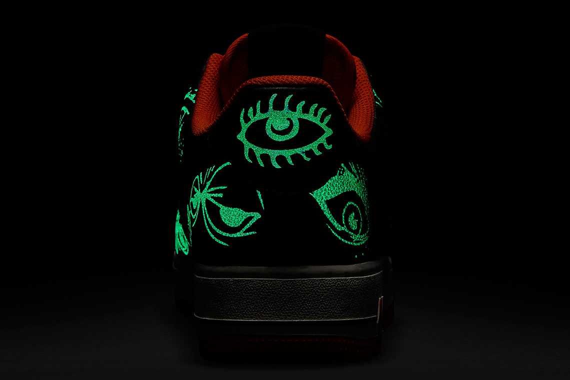 【スニダンで購入可】10/21発売 Nike Air Force 1 "Halloween" (2021) 抽選/定価/販売店舗まとめ 9枚目