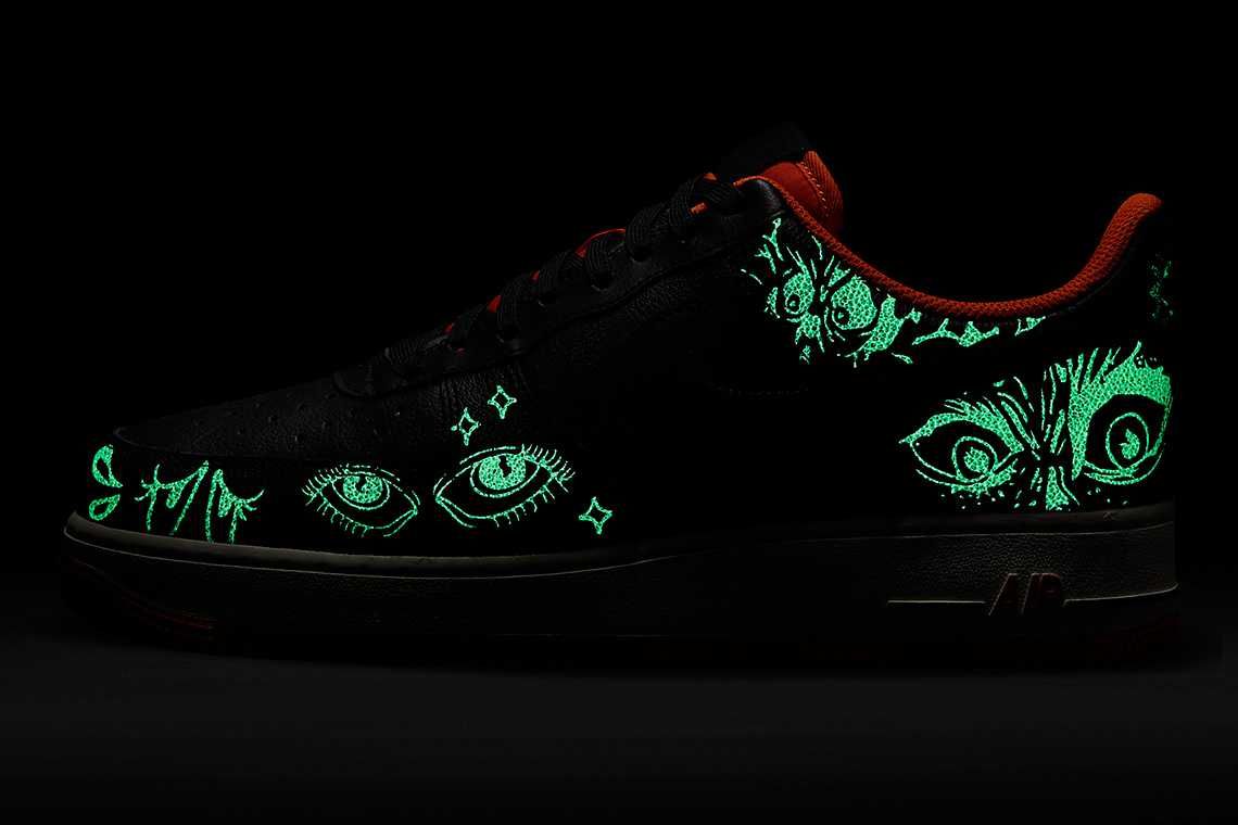 【スニダンで購入可】10/21発売 Nike Air Force 1 "Halloween" (2021) 抽選/定価/販売店舗まとめ 6枚目