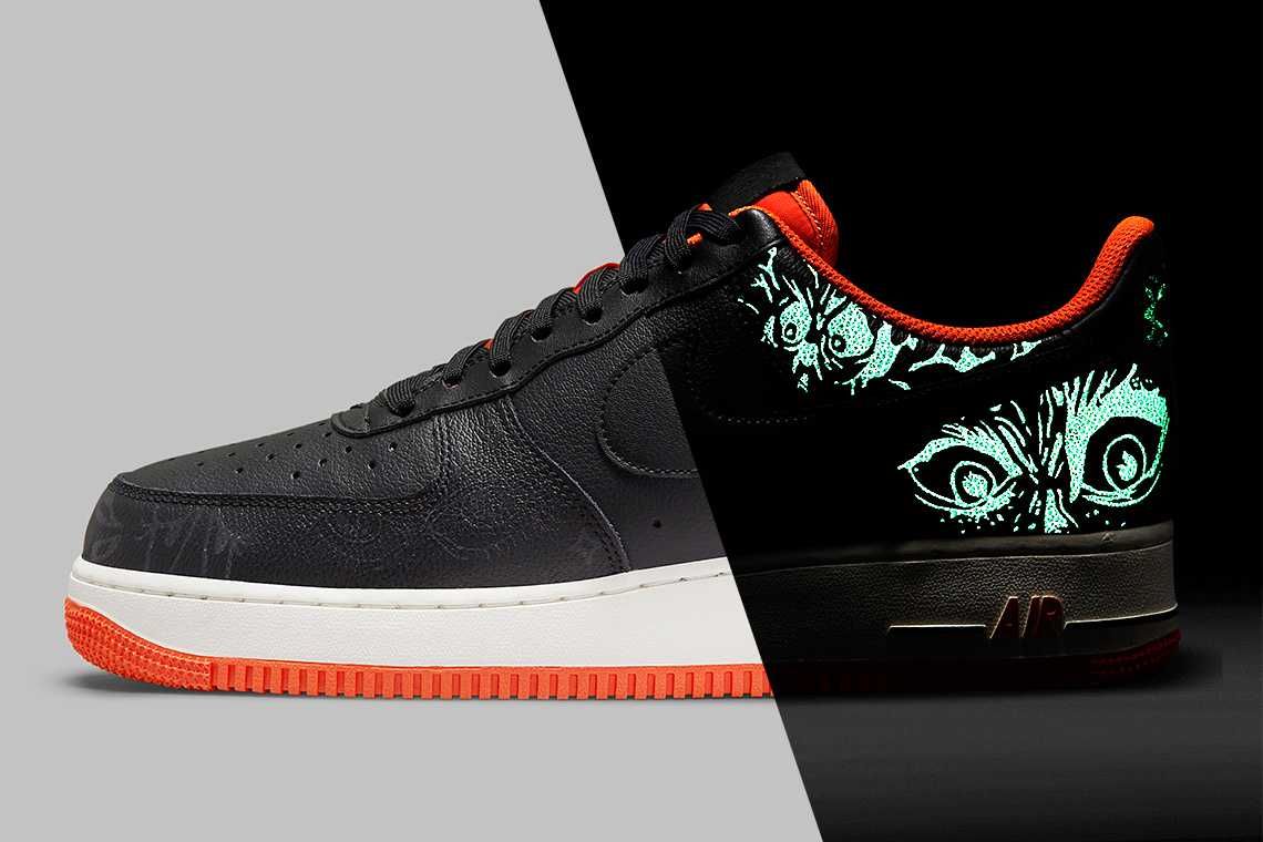 【スニダンで購入可】10/21発売 Nike Air Force 1 "Halloween" (2021) 抽選/定価/販売店舗まとめ 3枚目