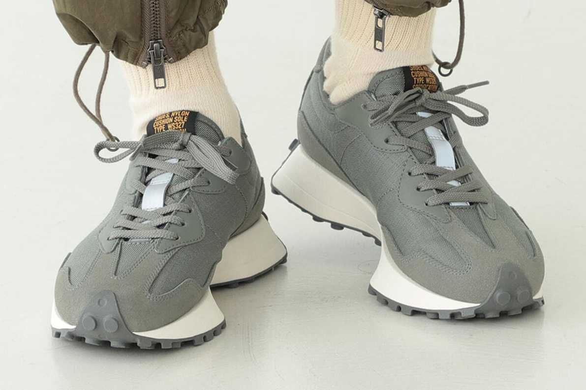 【スニダンで購入可】先行予約・10/22発売 Buzz Rickson's × Beams Boy × New Balance W327 "Sage Green" 抽選/定価/販売店舗まとめ  4枚目