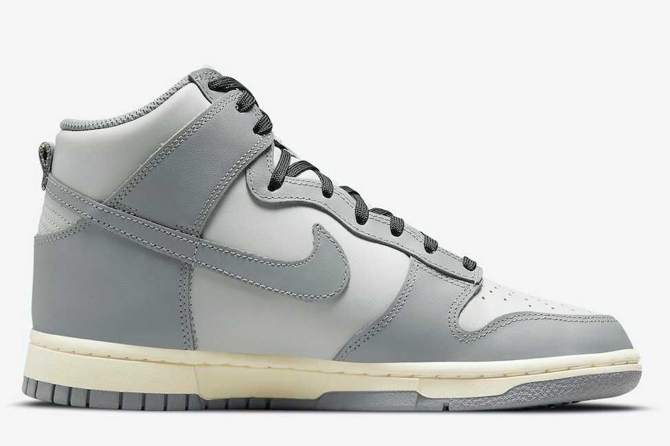【リーク】海外10/14発売 Nike WMNS Dunk High "Grey" 抽選/定価/販売店舗まとめ 3枚目