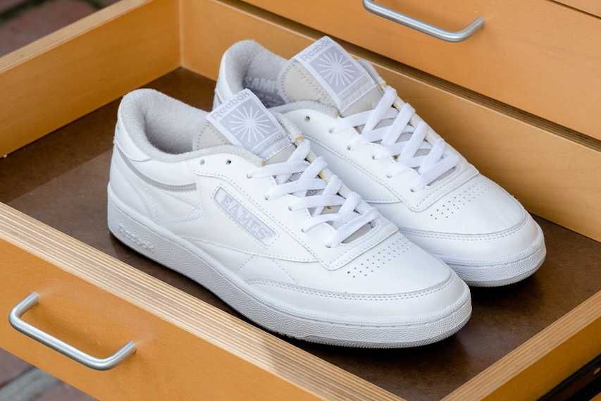 【スニダンで購入可】3/18発売 Eames Office × Reebok Club C 85 "Monotone Pack" 抽選/定価/販売店舗まとめ 3枚目
