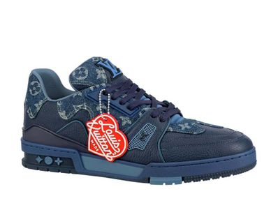 Lv Trainer Sneaker Nigo Monogram Denim Bleu を買うならスニーカーダンク Lv Trainer Sneaker Nigo Monogram Denim Bleu を買うならスニーカーダンク