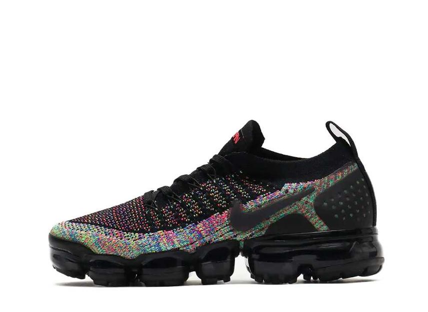 Nike Women s Air Vapormax Flyknit 2 Black Black Racer Pink Racer Blue