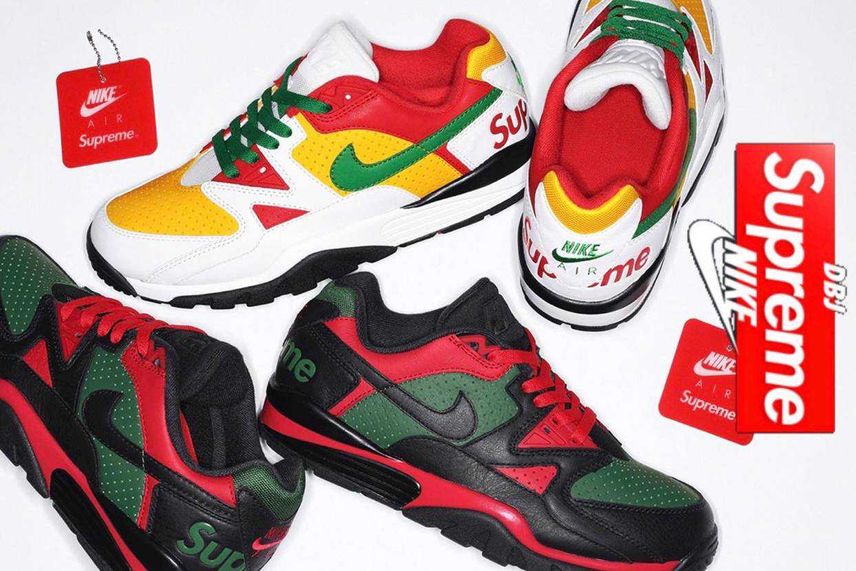 【スニダンで購入可】10/16発売 Supreme × Nike Air Cross Trainer 3 Low 2colors 抽選/定価/販売店舗まとめ