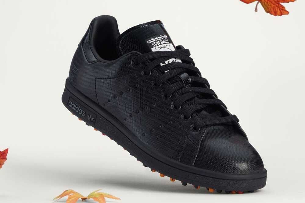 【スニダンで購入可】10/18発売 adidas GOLF Stan Smith ZOZO CHAMPIONSHIP "Core Black" 抽選/定価/販売店舗まとめ 2枚目