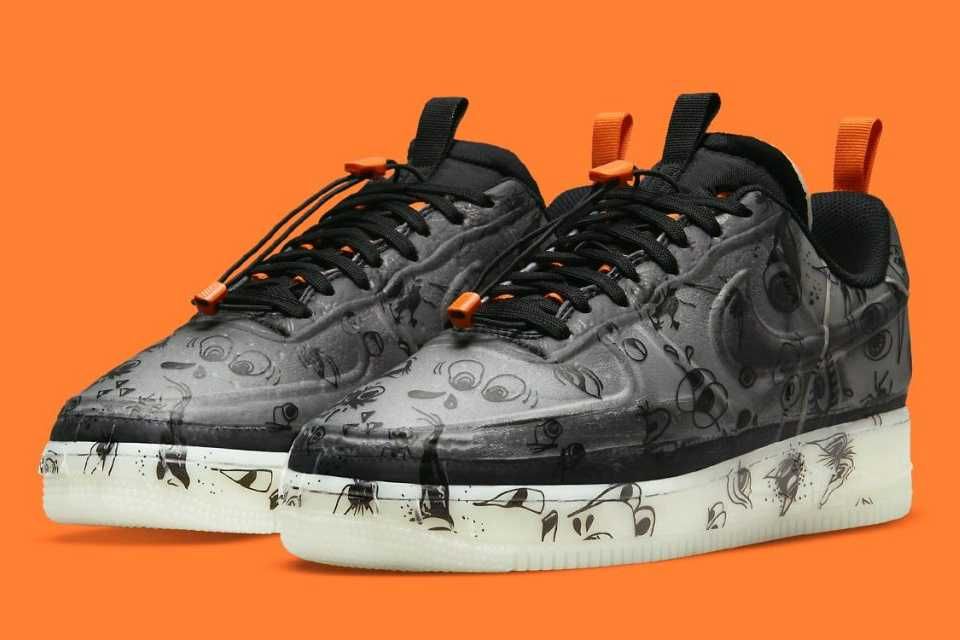 【スニダンで購入可】10/21発売 Nike Air Force 1 Low Experimental "Halloween" 抽選/定価/販売店舗まとめ 3枚目