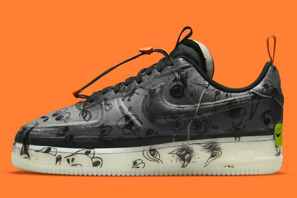 【スニダンで購入可】10/21発売 Nike Air Force 1 Low Experimental "Halloween" 抽選/定価/販売店舗まとめ 4枚目