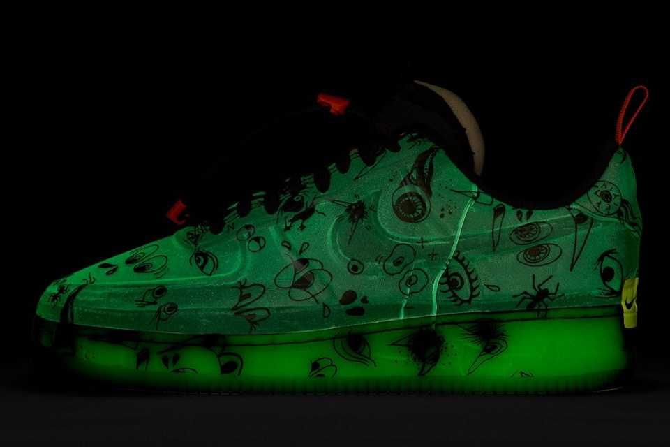 【スニダンで購入可】10/21発売 Nike Air Force 1 Low Experimental "Halloween" 抽選/定価/販売店舗まとめ 11枚目