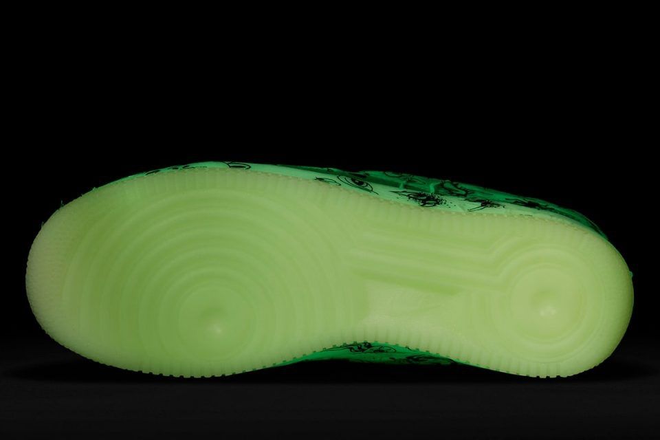 【スニダンで購入可】10/21発売 Nike Air Force 1 Low Experimental "Halloween" 抽選/定価/販売店舗まとめ 12枚目