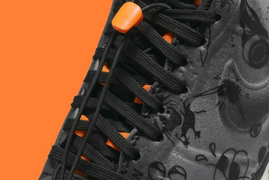 【スニダンで購入可】10/21発売 Nike Air Force 1 Low Experimental "Halloween" 抽選/定価/販売店舗まとめ 8枚目