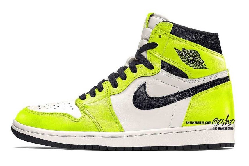 【リーク】海外2022年夏発売 Nike Air Jordan 1 High OG "Volt" 抽選/定価/販売店舗まとめ