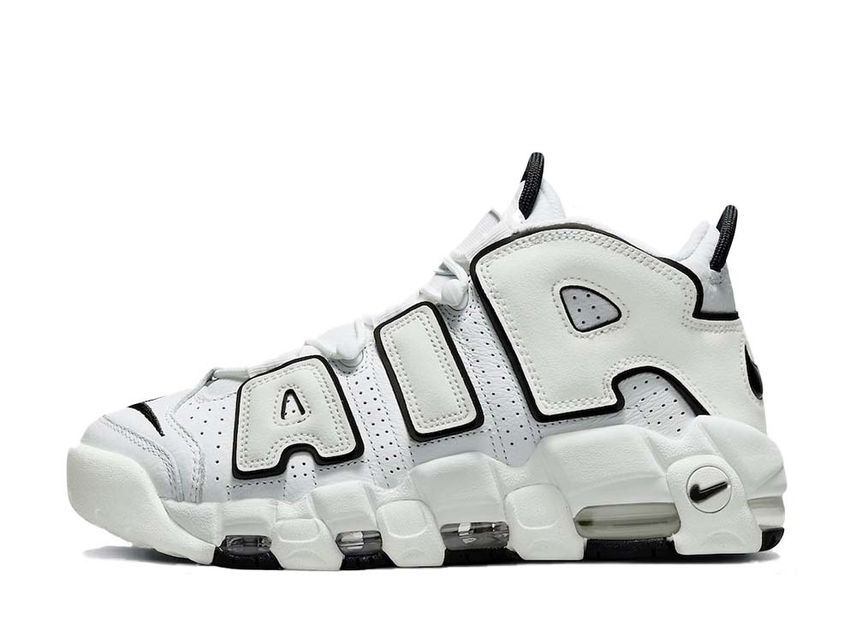 NIKE AIR MORE UPTEMPO WHITE/BLACK 27.5 - スニーカー