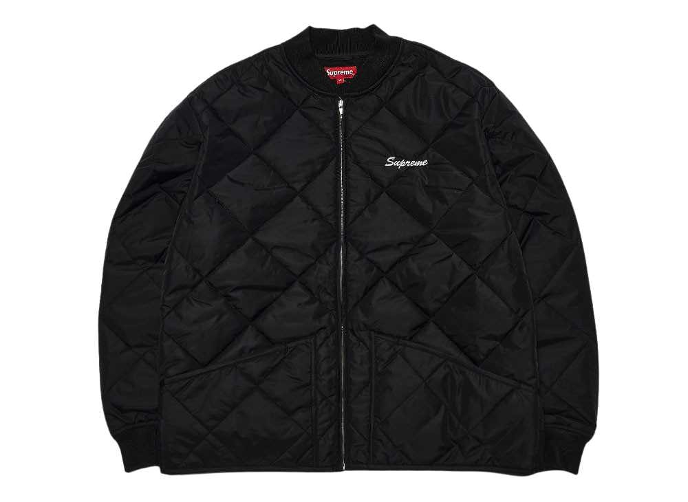 Supreme Quit Your Job Quilted Work Jacket 