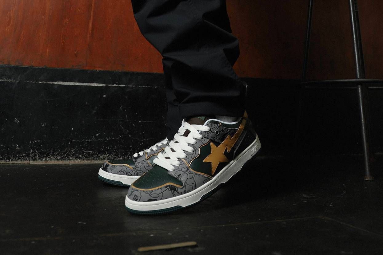 【スニダンで購入可】10/15発売 BAPE®︎ SK8 STA™ "Outdoor Pursuits" collection 抽選/定価/販売店舗まとめ 4枚目