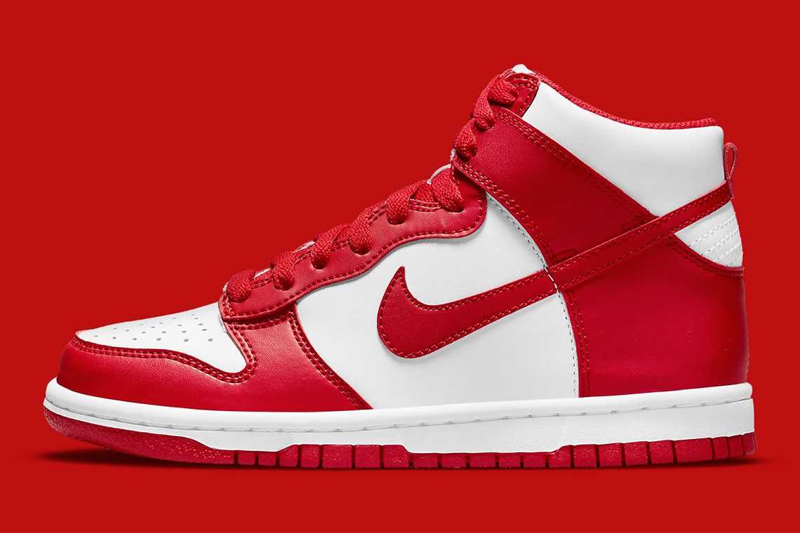 【スニダンで購入可】4/16・4/18発売 Nike Dunk High "Championship White and Red" 抽選/定価/販売店舗まとめ 10枚目