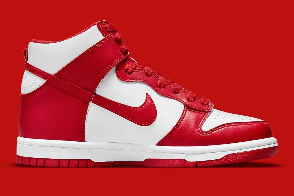 【スニダンで購入可】4/16・4/18発売 Nike Dunk High "Championship White and Red" 抽選/定価/販売店舗まとめ 11枚目