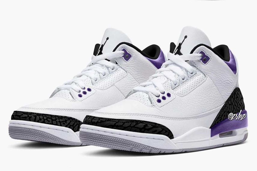 【リーク】海外2022年6/18発売 Nike Air Jordan 3 "Dark Iris" 抽選/定価/販売店舗まとめ