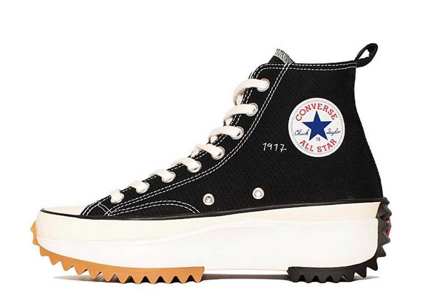 Converse Run Star Hike Hi Black White Gumの売買相場・プレ値情報