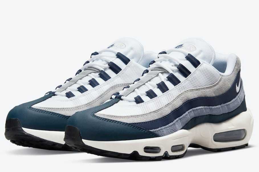 【スニダンで購入可】10月18日発売 Nike Air Max 95 "Navy/White" 抽選/定価/販売店舗まとめ 3枚目