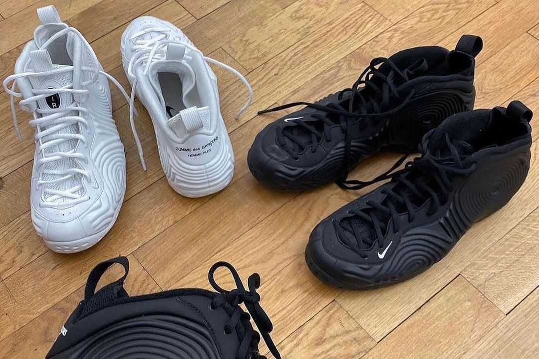 【スニダンで購入可】11/26発売 COMME des GARÇONS × Nike Air Foamposite One 2colors 抽選/定価/販売店舗まとめ 10枚目