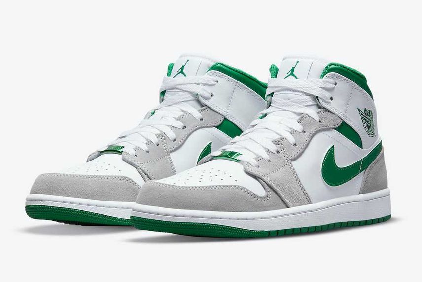 【リーク】Nike Air Jordan 1 Mid "Green Grey White" 抽選/定価/販売店舗まとめ