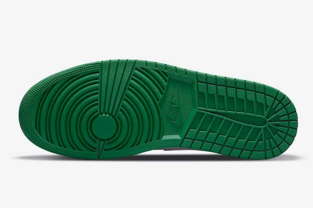 【スニダンで購入可】11/1発売 Nike Air Jordan 1 Mid "Green Grey White" 抽選/定価/販売店舗まとめ 6枚目