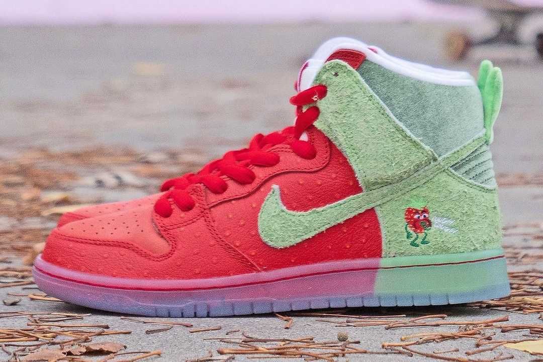 【スニダンで購入可】10/30発売 Nike SB Dunk High "Strawberry Cough" 抽選/定価/販売店舗まとめ 3枚目