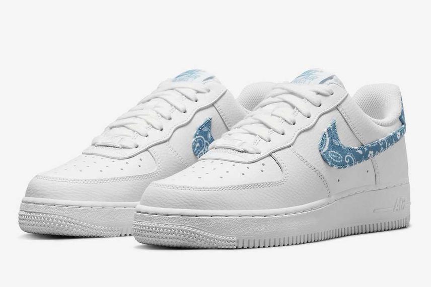 【リーク】海外2021年発売 Nike Air Force 1 '07 Essential "Paisley" 2colors 抽選/定価/販売店舗まとめ