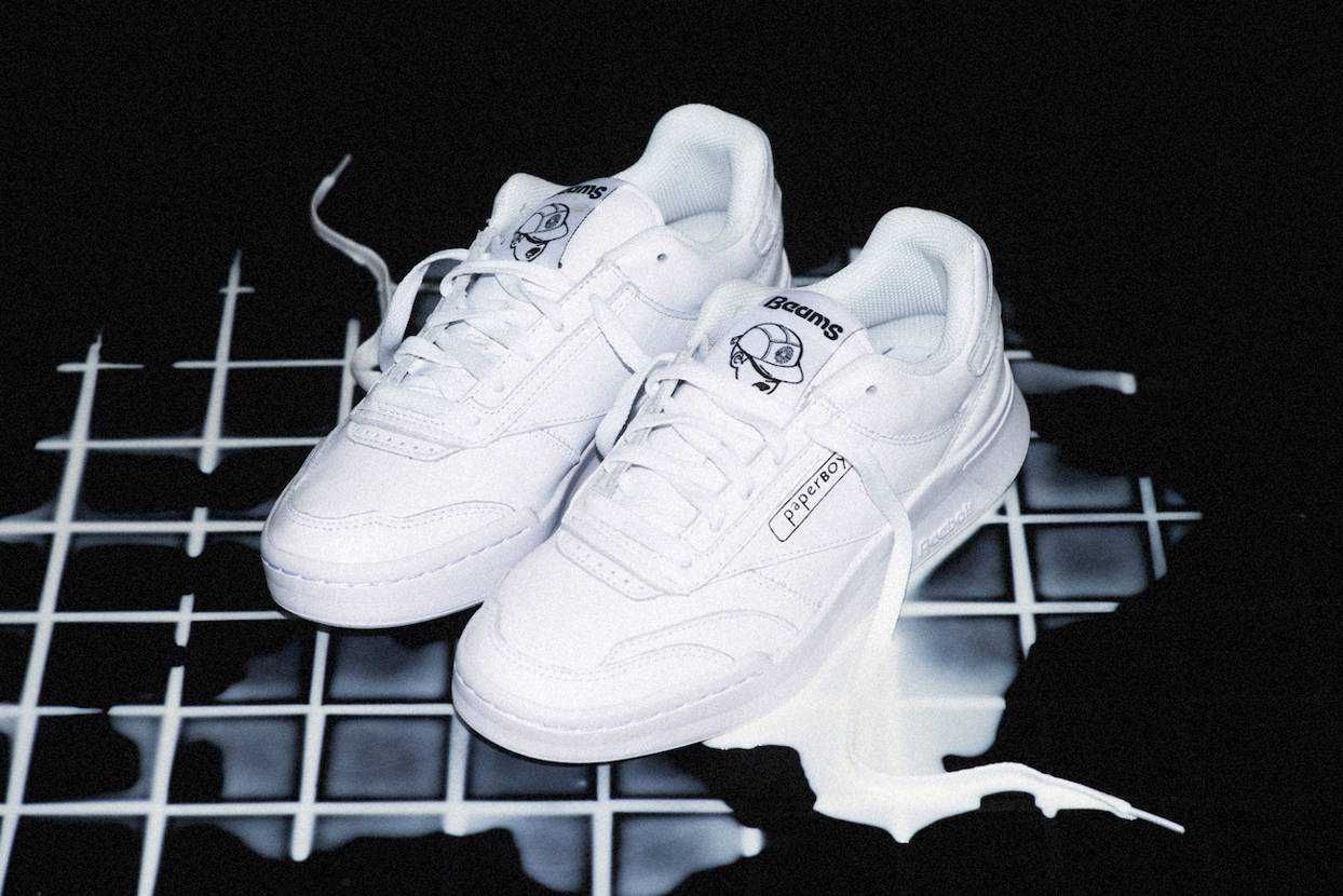 【スニダンで購入可】10/29・10/30発売 Beams × Paperboy × Reebok Club C 2type 抽選/定価/販売店舗まとめ 3枚目