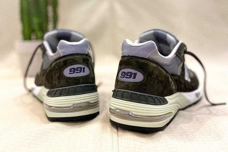 【販売リンクあり】先行予約・11月発売 New Balance 991 OLG Made in UK "Dark Green" 抽選/定価/販売店舗まとめ 4枚目