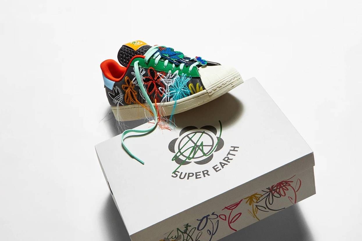 【スニダンで購入可】10/28発売 Sean Wotherspoon × adidas originals Superstar Super Earth "Black" 抽選/定価/販売店舗まとめ 10枚目