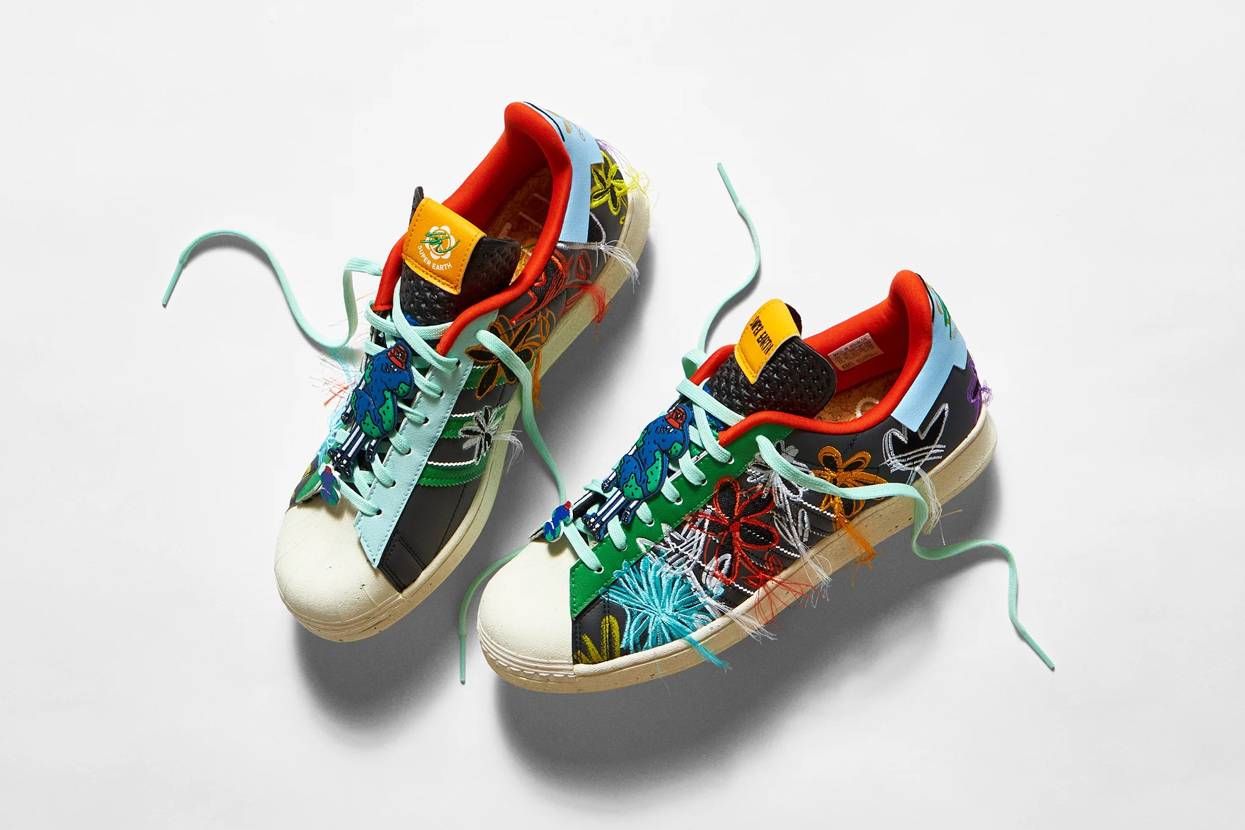 【スニダンで購入可】10/28発売 Sean Wotherspoon × adidas originals Superstar Super Earth "Black" 抽選/定価/販売店舗まとめ 5枚目