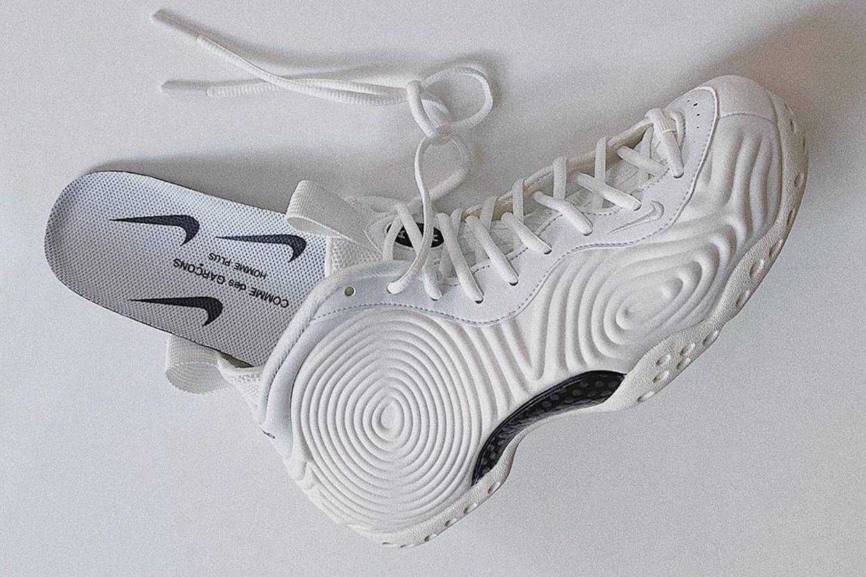 【スニダンで購入可】11/26発売 COMME des GARÇONS × Nike Air Foamposite One 2colors 抽選/定価/販売店舗まとめ 3枚目