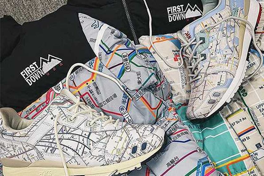 【スニダンで購入可】10/23発売 First Down × atmos × asics Gel-Lyte 3 "Subway Pack" 抽選/定価/販売店舗まとめ