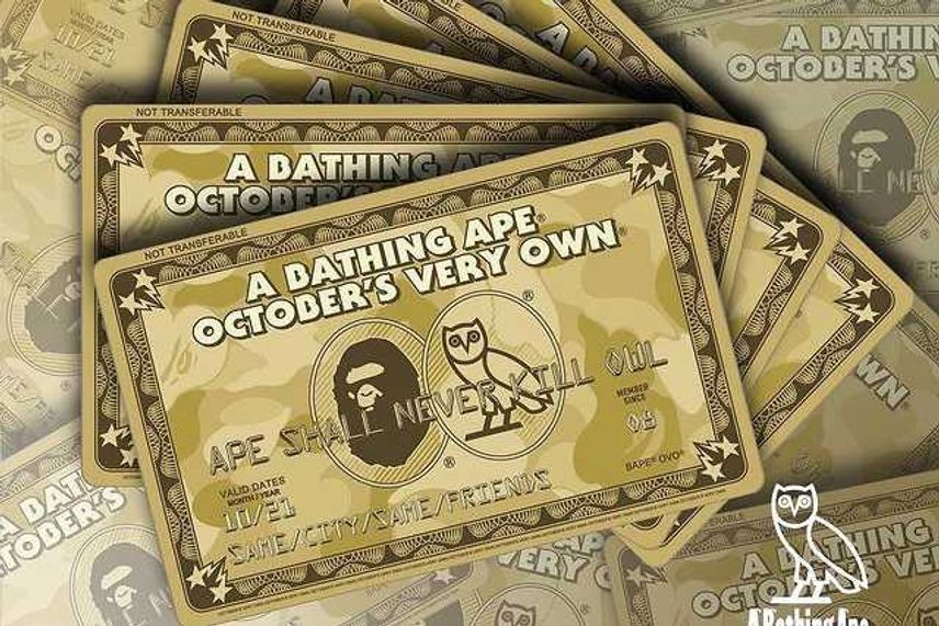 【リーク】A Bathing Ape®️ × OVO®️ 抽選/定価/販売店舗まとめ