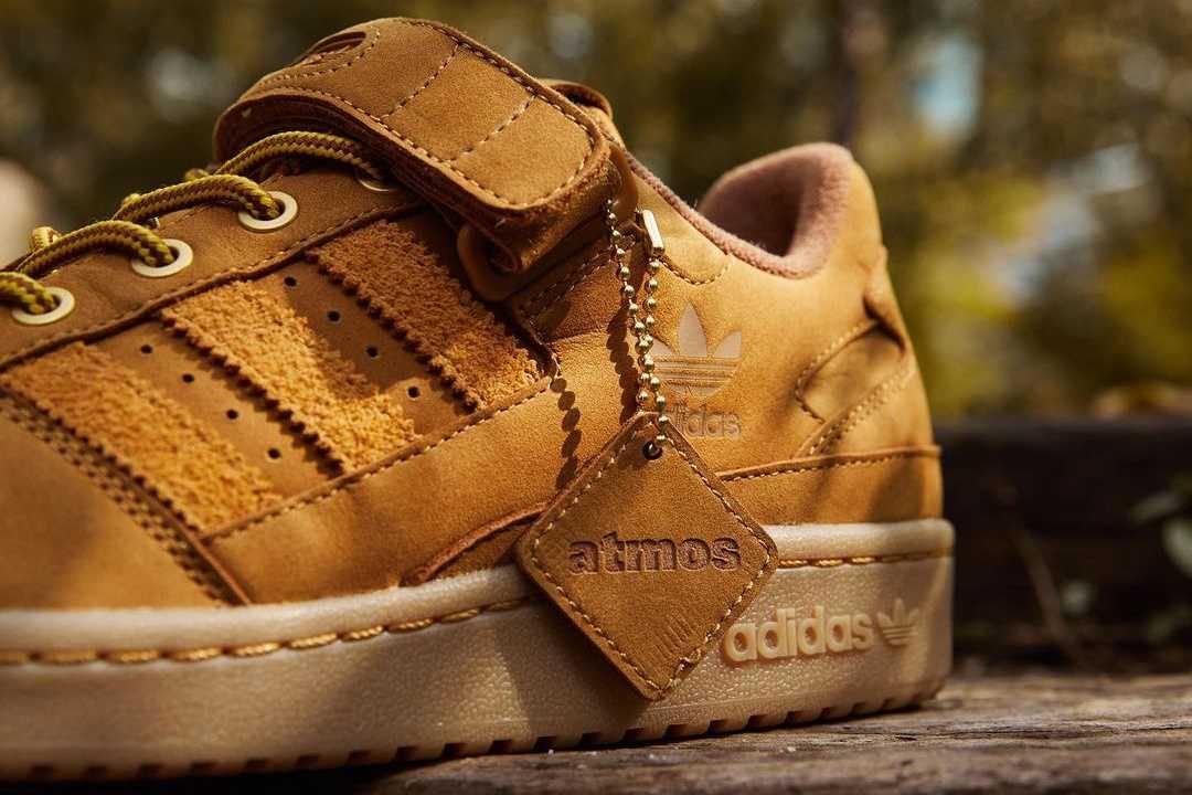 【販売リンクあり】10/30・11/8発売 adidas Forum Low "atmos/Tan" 抽選/定価/販売店舗まとめ 2枚目