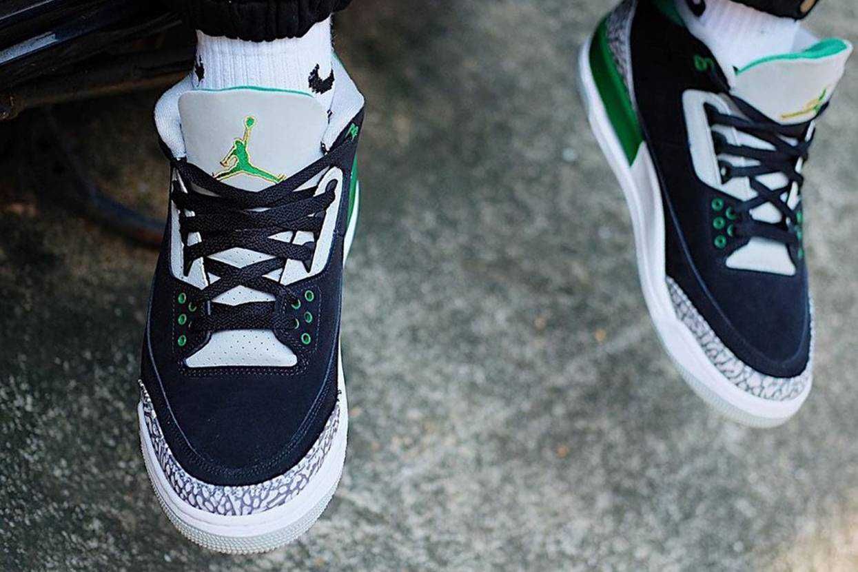 【スニダンで購入可】11/13発売 Nike Air Jordan 3 "Pine Green" 抽選/定価/販売店舗まとめ 5枚目